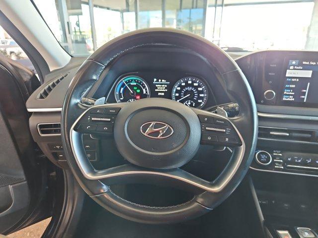 used 2022 Hyundai Sonata Hybrid car, priced at $14,888