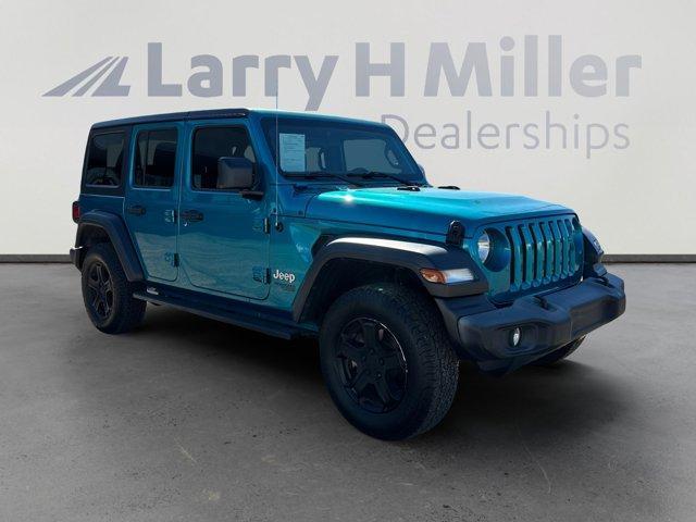 used 2020 Jeep Wrangler Unlimited car, priced at $25,817