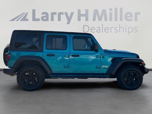used 2020 Jeep Wrangler Unlimited car, priced at $25,817