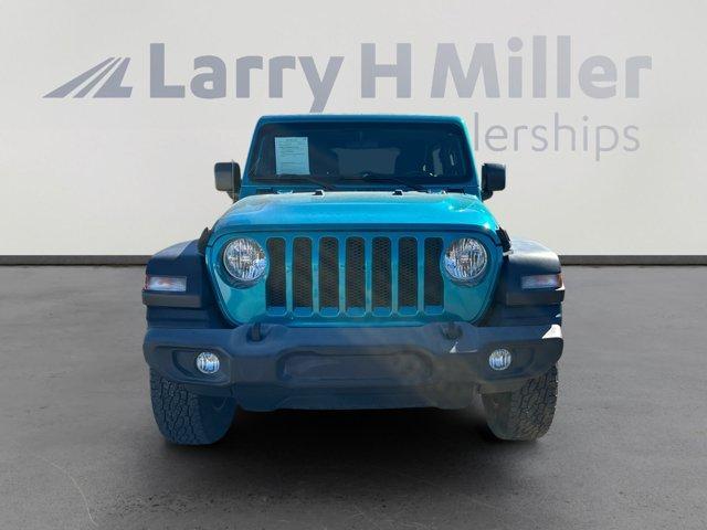 used 2020 Jeep Wrangler Unlimited car, priced at $25,817