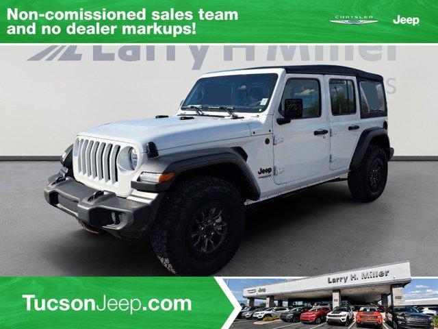 used 2022 Jeep Wrangler Unlimited car, priced at $32,808