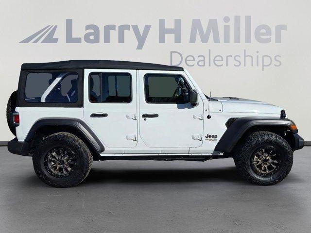 used 2022 Jeep Wrangler Unlimited car, priced at $32,808