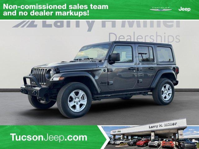 used 2021 Jeep Wrangler Unlimited car, priced at $29,999