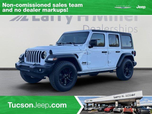 used 2020 Jeep Wrangler Unlimited car, priced at $27,228