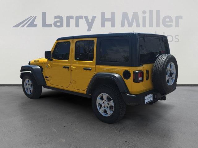 used 2021 Jeep Wrangler Unlimited car, priced at $27,641