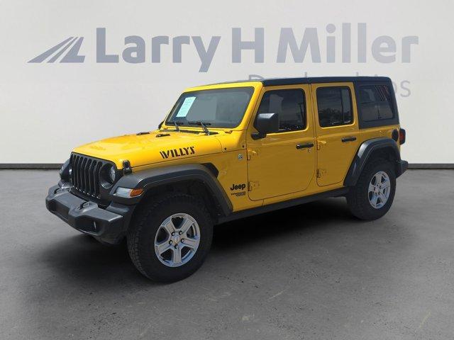 used 2021 Jeep Wrangler Unlimited car, priced at $27,641