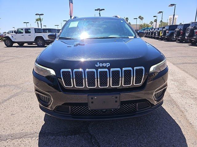 used 2021 Jeep Cherokee car, priced at $17,789