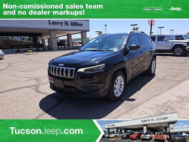 used 2021 Jeep Cherokee car, priced at $20,444