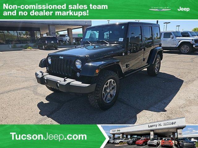 used 2015 Jeep Wrangler Unlimited car, priced at $25,301