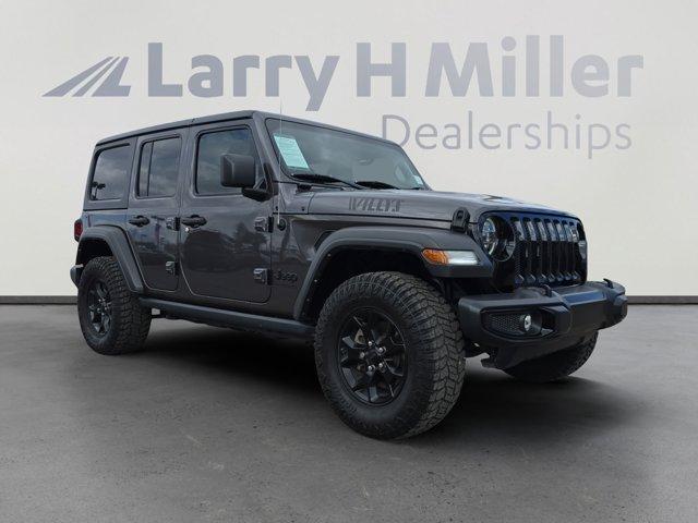 used 2021 Jeep Wrangler Unlimited car, priced at $28,999