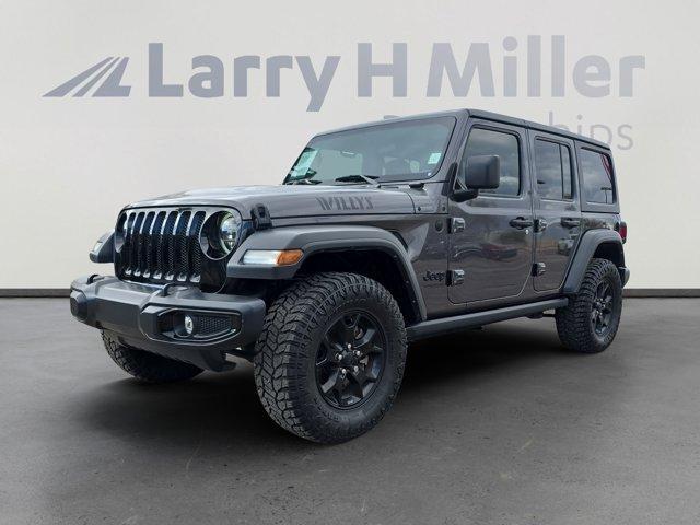 used 2021 Jeep Wrangler Unlimited car, priced at $28,999