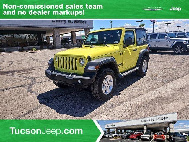 used 2023 Jeep Wrangler car, priced at $32,556