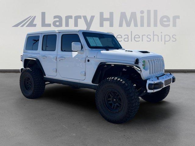 used 2021 Jeep Wrangler Unlimited car, priced at $52,629