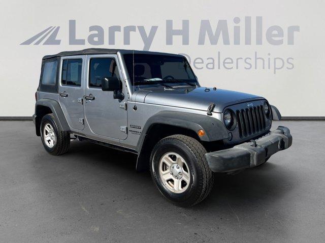 used 2017 Jeep Wrangler Unlimited car, priced at $22,819