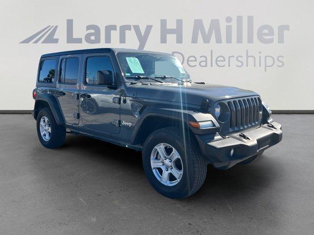 used 2020 Jeep Wrangler Unlimited car, priced at $24,824