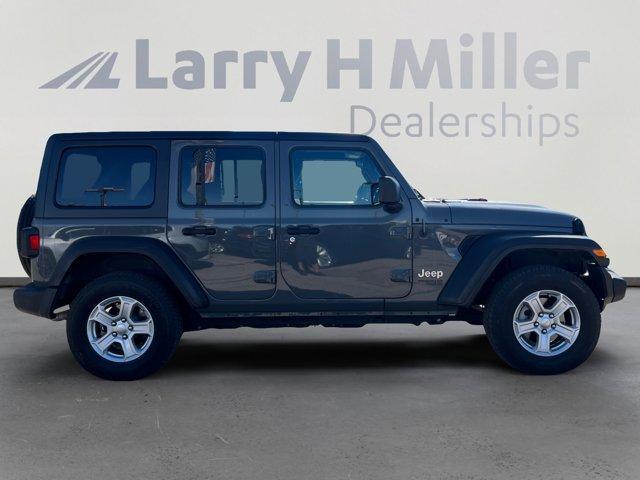 used 2020 Jeep Wrangler Unlimited car, priced at $24,824