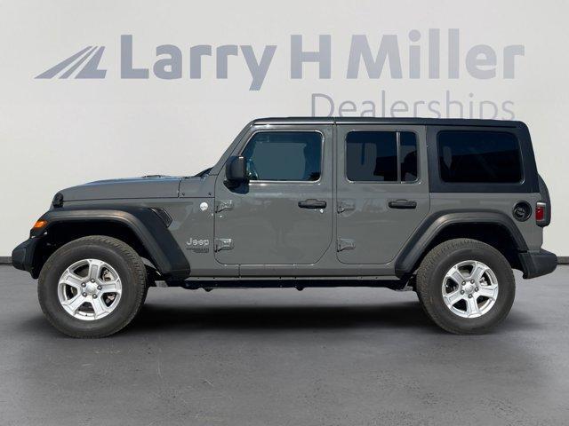 used 2020 Jeep Wrangler Unlimited car, priced at $24,824
