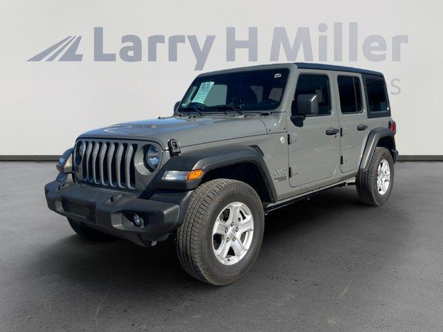 used 2020 Jeep Wrangler Unlimited car, priced at $24,824