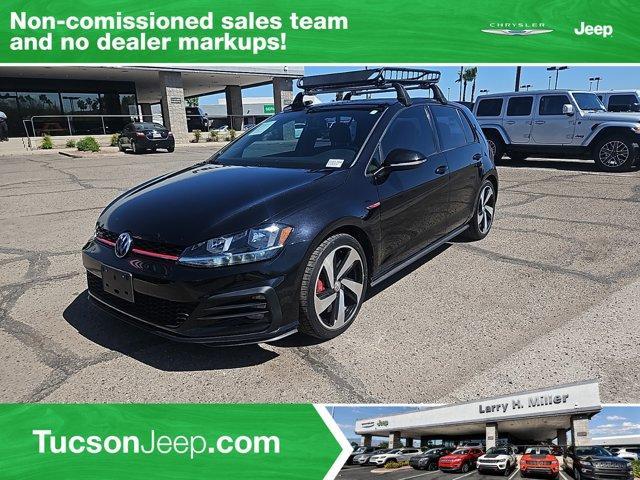 used 2020 Volkswagen Golf GTI car, priced at $20,489