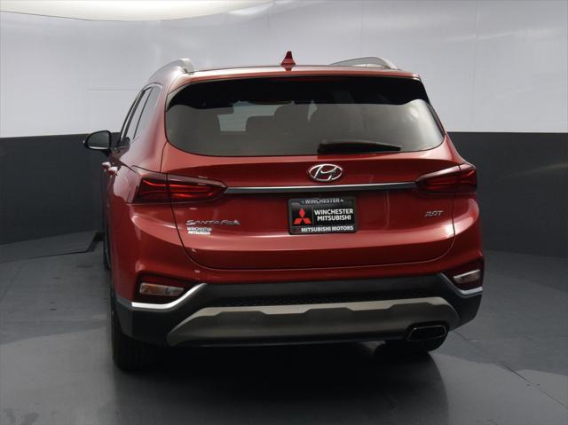 used 2019 Hyundai Santa Fe car, priced at $19,090