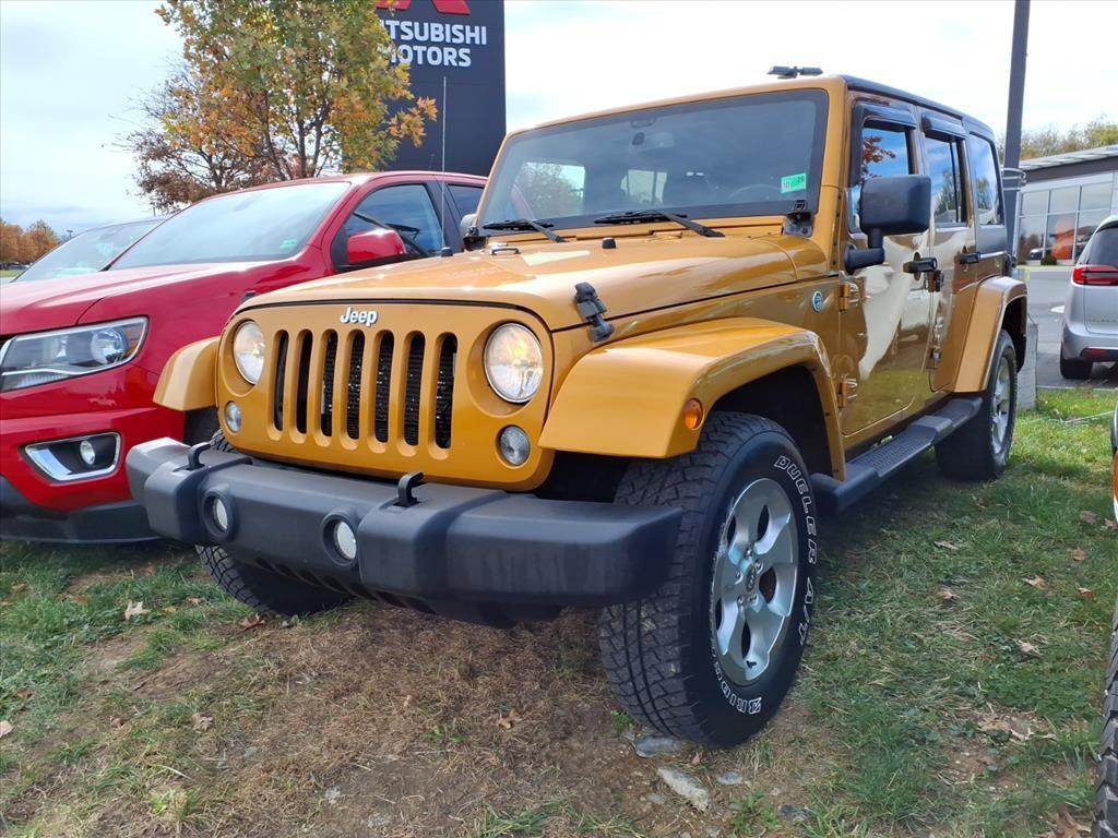 used 2014 Jeep Wrangler Unlimited car, priced at $16,314