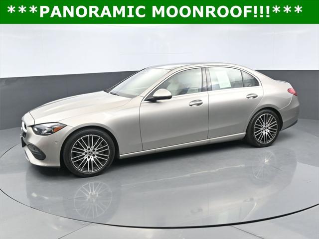 used 2022 Mercedes-Benz C-Class car, priced at $33,997