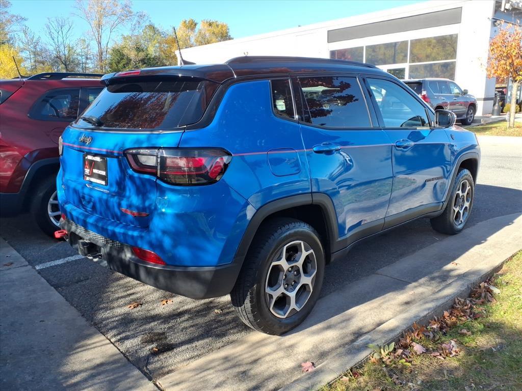 used 2022 Jeep Compass car, priced at $23,797