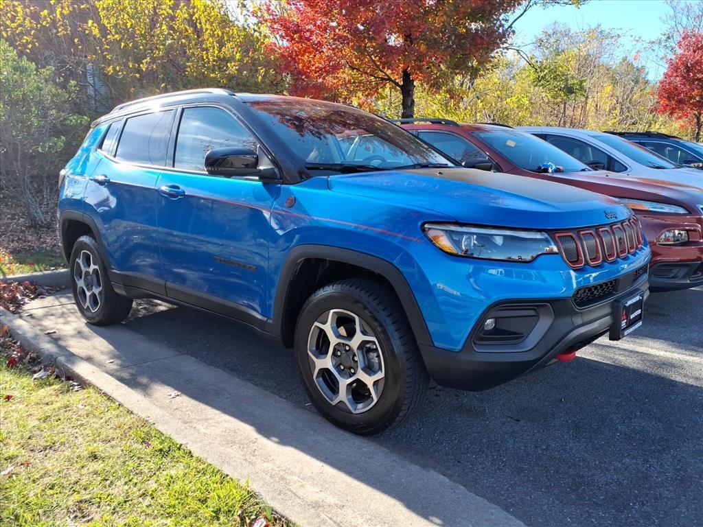 used 2022 Jeep Compass car, priced at $23,797