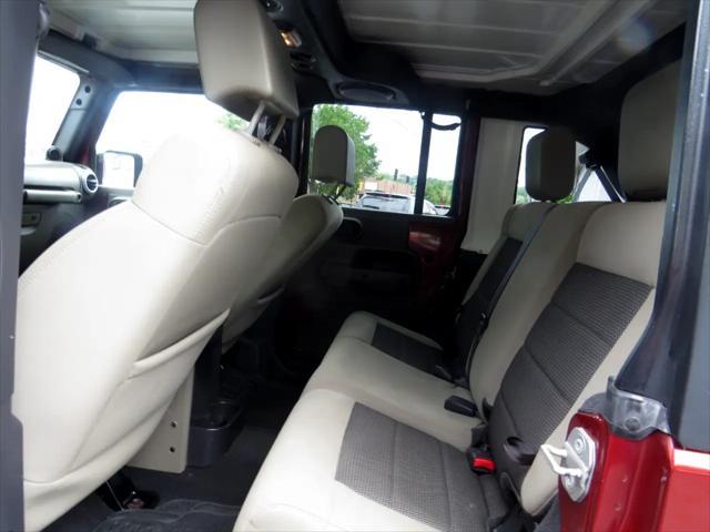 used 2010 Jeep Wrangler Unlimited car, priced at $9,997