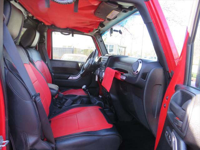 used 2012 Jeep Wrangler Unlimited car, priced at $12,997