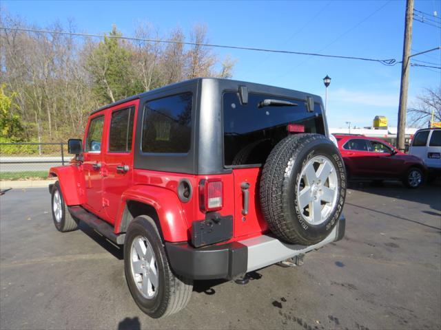 used 2012 Jeep Wrangler Unlimited car, priced at $12,997