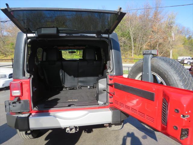 used 2012 Jeep Wrangler Unlimited car, priced at $12,997