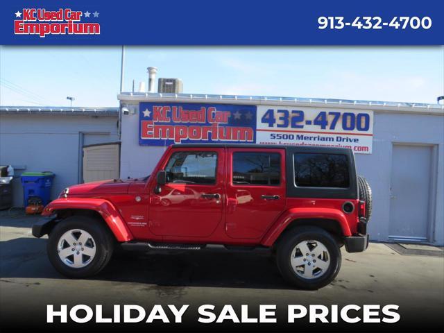 used 2012 Jeep Wrangler Unlimited car, priced at $12,997