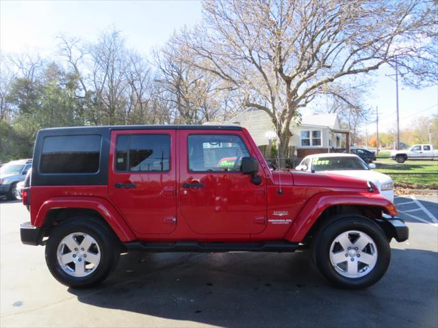 used 2012 Jeep Wrangler Unlimited car, priced at $12,997