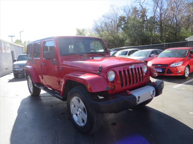 used 2012 Jeep Wrangler Unlimited car, priced at $12,997