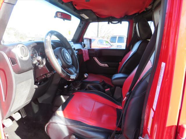 used 2012 Jeep Wrangler Unlimited car, priced at $12,997