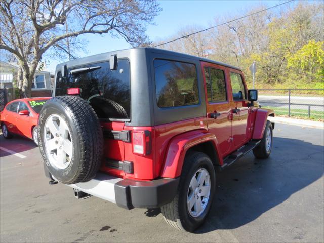 used 2012 Jeep Wrangler Unlimited car, priced at $12,997