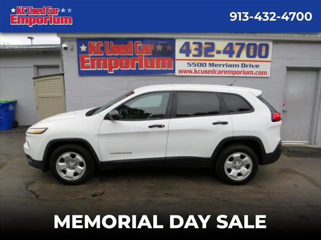 used 2016 Jeep Cherokee car, priced at $7,997