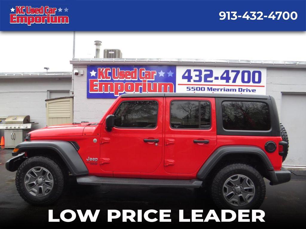 used 2019 Jeep Wrangler Unlimited car, priced at $22,997