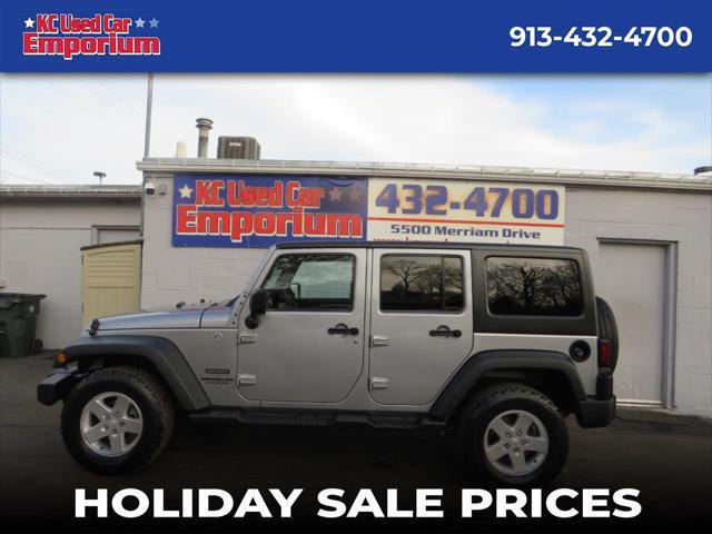 used 2014 Jeep Wrangler Unlimited car, priced at $15,997