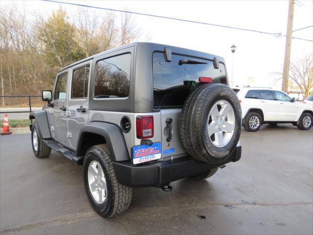 used 2014 Jeep Wrangler Unlimited car, priced at $15,997