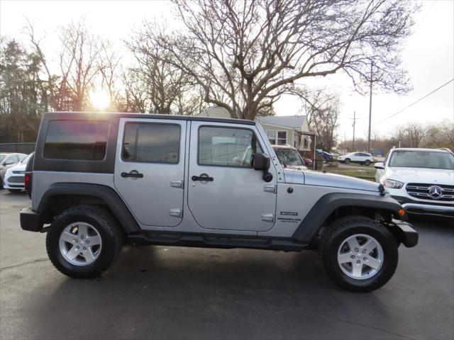 used 2014 Jeep Wrangler Unlimited car, priced at $15,997