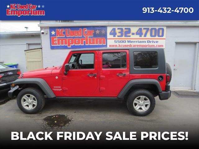 used 2010 Jeep Wrangler Unlimited car, priced at $11,997