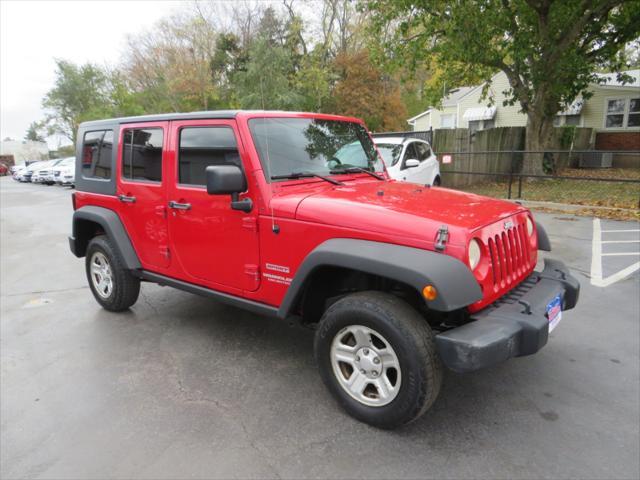 used 2010 Jeep Wrangler Unlimited car, priced at $11,997