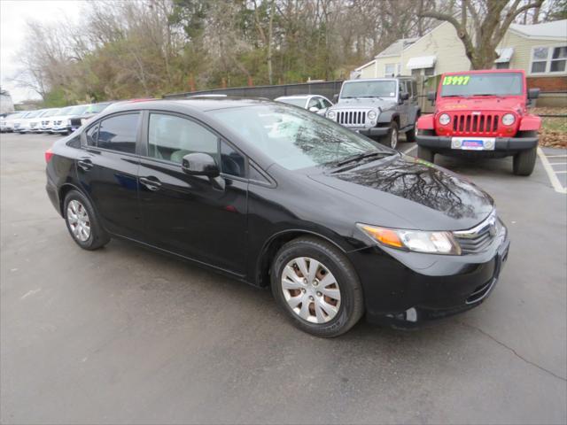 used 2012 Honda Civic car, priced at $8,997