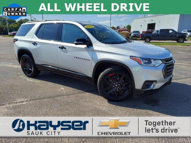 used 2020 Chevrolet Traverse car, priced at $26,931