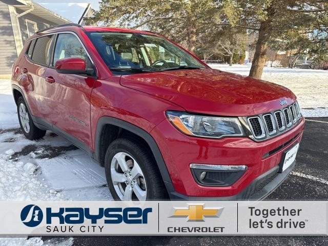 used 2020 Jeep Compass car, priced at $17,360