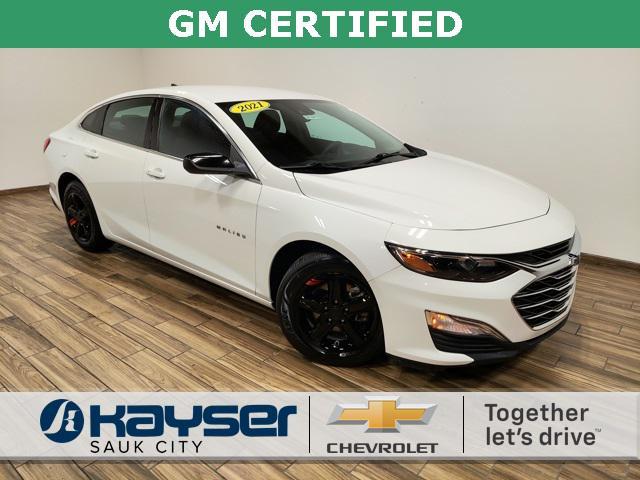 used 2021 Chevrolet Malibu car, priced at $17,403