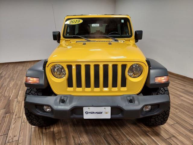 used 2019 Jeep Wrangler Unlimited car, priced at $22,933