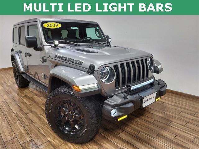 used 2019 Jeep Wrangler Unlimited car, priced at $33,940